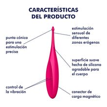 Cargar imagen en el visor de la galería, Satisfyer Twirling Fun varita vibradora - rosa
