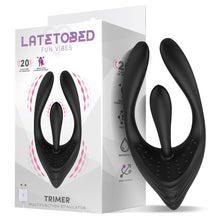 Load image into Gallery viewer, Latetobed Trimer Stimulator 3 motors flexible USB silicone