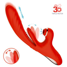 Load image into Gallery viewer, Twentyfour Up And Down Vibrator, flip flap tongue and suction