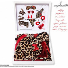 Cargar imagen en el visor de la galería, Kit Leopardo rojo bondage
