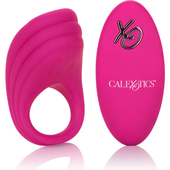 Pleasure ring with pink knob