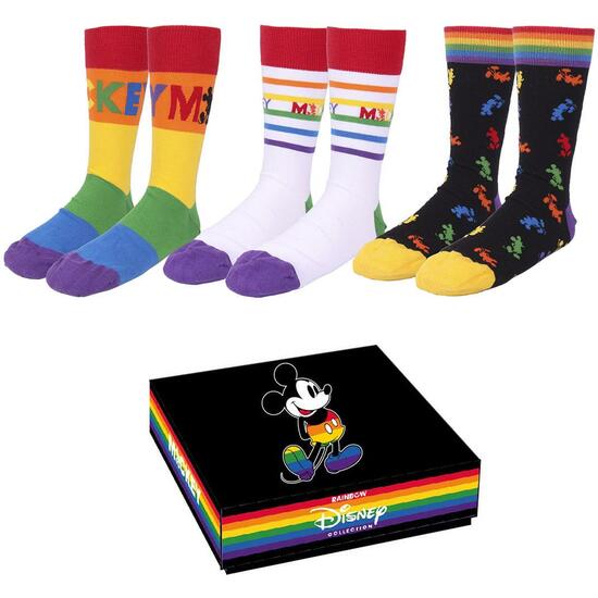 Pack 3 Disney Pride socks