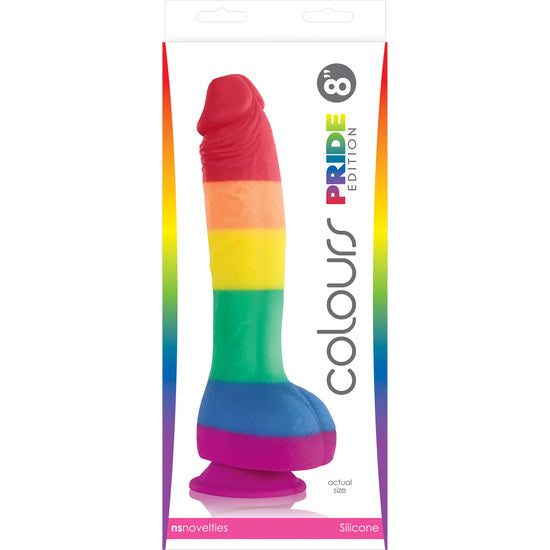 Colours Pride Edition pene de silicona 19cm