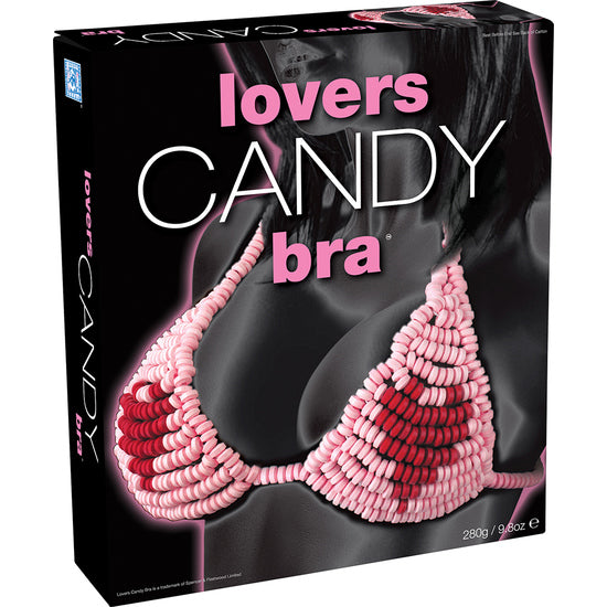 Edible candy bra