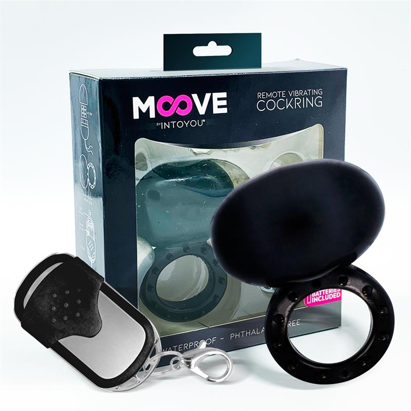Moove Remote Control Vibrating Ring