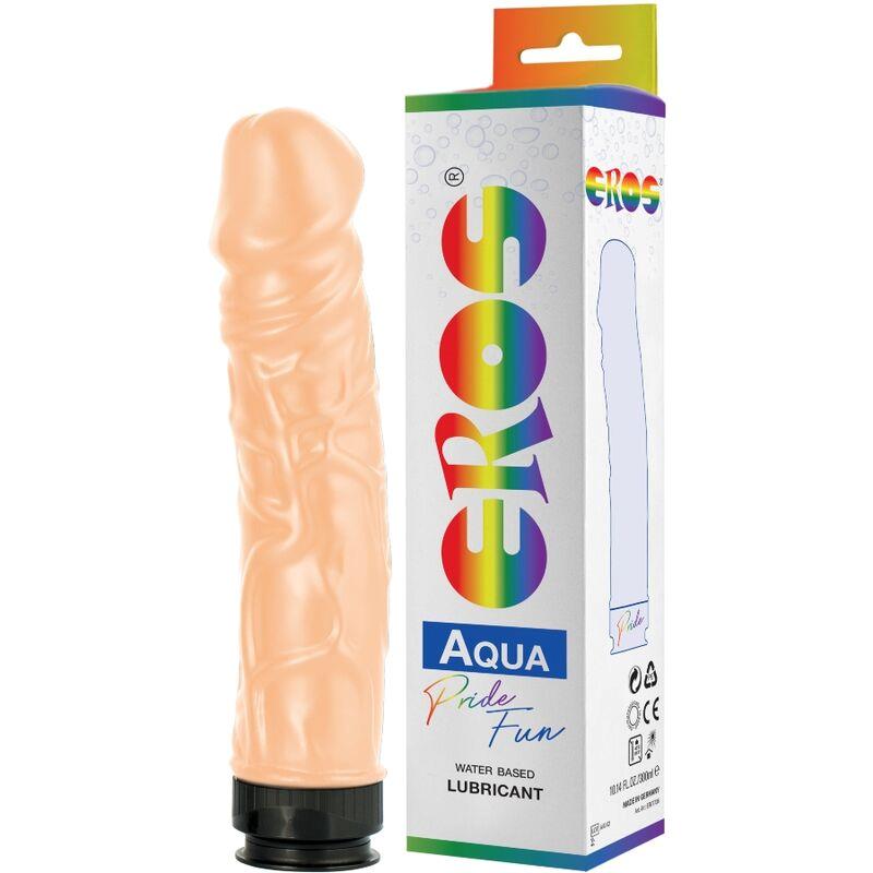 Eros Dildo Pride fun con lubricante Aqua 300ml