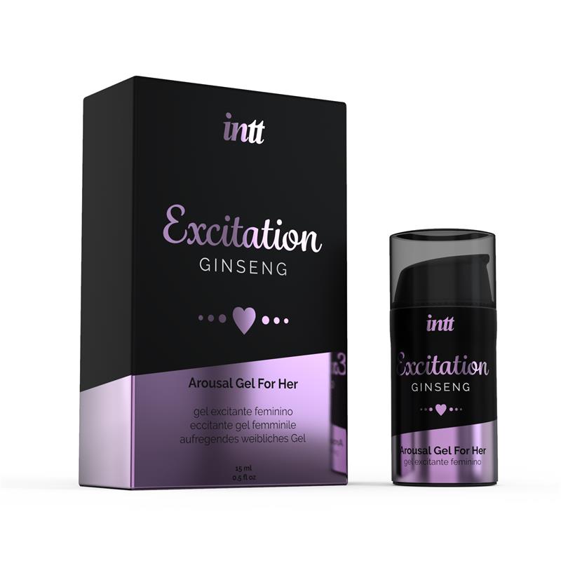 INTT Ginseng exciting heat effect gel 15ml