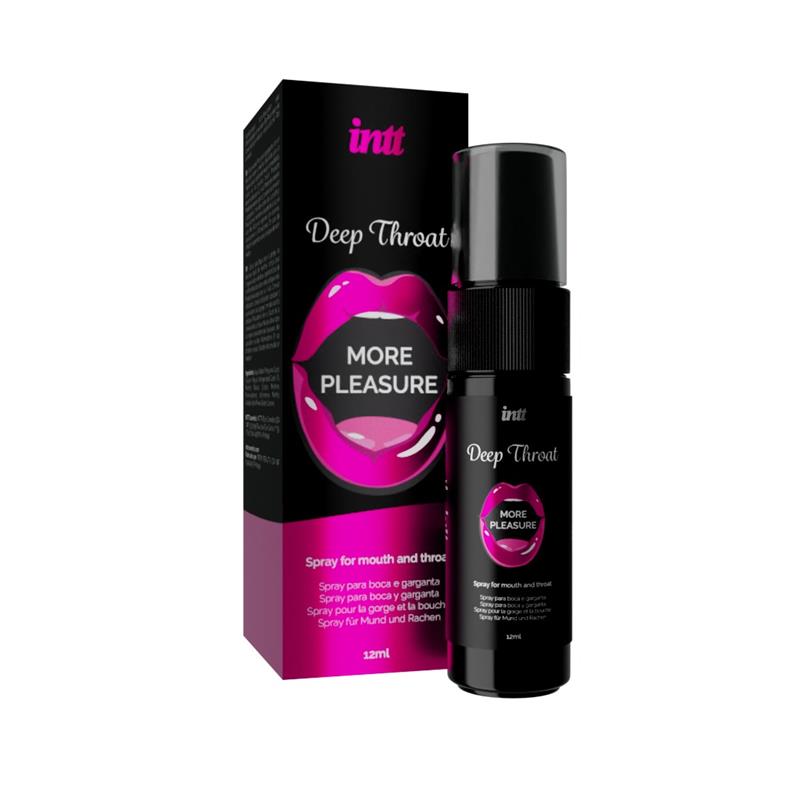 INTT Spray for oral sex Deep Throat mouth and throat 12ml