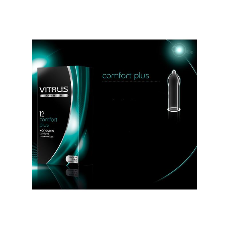 Preservativos Vitalis 12 unid Confort plus