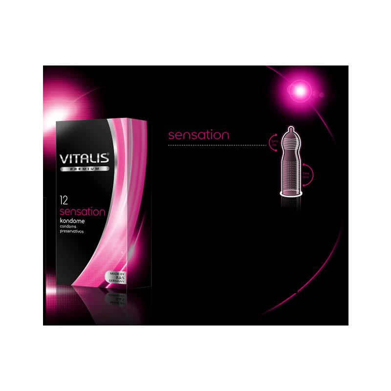 Vitalis Condoms 12 units Sensation